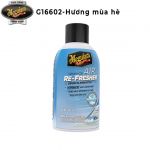 Khử mùi diệt khuẩn nội thất Meguiar's Whole Car Air Re-Fresher (Summer Breeze Scent) G16602 57g