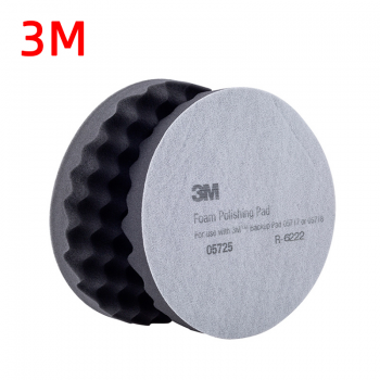 Đĩa xốp đánh bóng 3M 05725 3M Foam Polishing Pad 8inch 22cm(Đen)