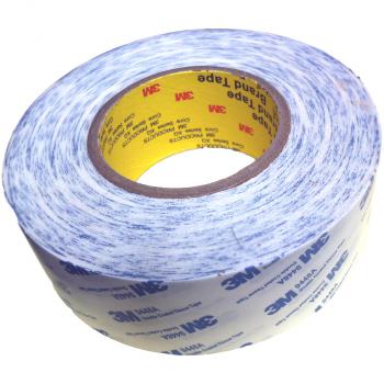Băng keo 2 mặt 3M™ Double Coated Tissue Tape 9448A 50mmx50m(Trắng phối xanh)