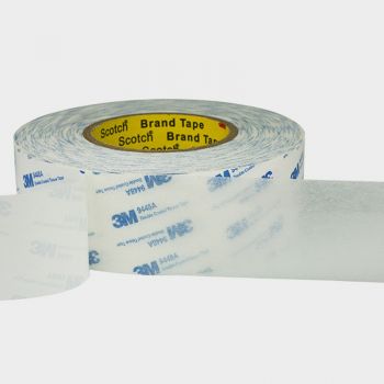 Băng keo 2 mặt 3M™ Double Coated Tissue Tape 9448A 50mmx50m(Trắng phối xanh)