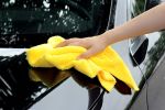 Khăn lau siêu mềm đa dụng dùng lau wax, sơn, nội thất không viền Maxshine Edgeless Microfiber 1240405Y màu vàng 40cm x 40cm