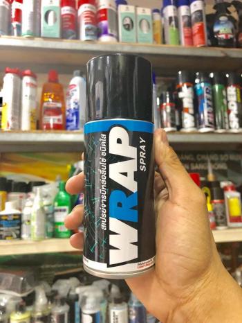 Chai xịt bôi trơn sên có phốt LUBE71 Wrap Spray Mini 200ml0