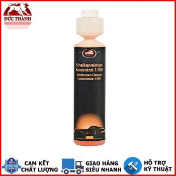 Chai dung dịch pha rửa kính xe chuyên dụng Autosol Windscreen Wash Concentrate 1:100 #5540 250ml