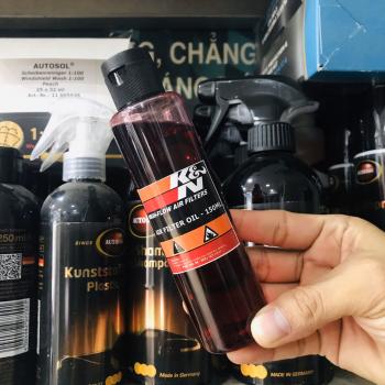 Dầu dưỡng lọc gió cao cấp K&N Air Filter Oil  99-0551 chai nhỏ 150ml tiện dụng