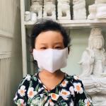 Khẩu trang vải không dệt 2 lớp, dày và thoáng khí, dể thở phù hợp cho cả người lớn và trẻ em