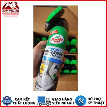 Chai xịt foam làm sạch vải nỉ ghế da và khử mùi ô tô Turtle Wax Upholstery Cleaner 10246 510g