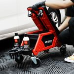 Ghế ngồi chăm sóc xe có bánh trượt MaxShine Sit-On Detailing Creeper with bottle holders 702309