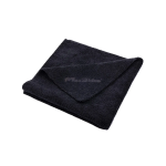 Khăn lau xe siêu mềm không viền màu đen Maxshine 40cmx40cm All Purpose Microfiber Cut edge Towel 1104040B