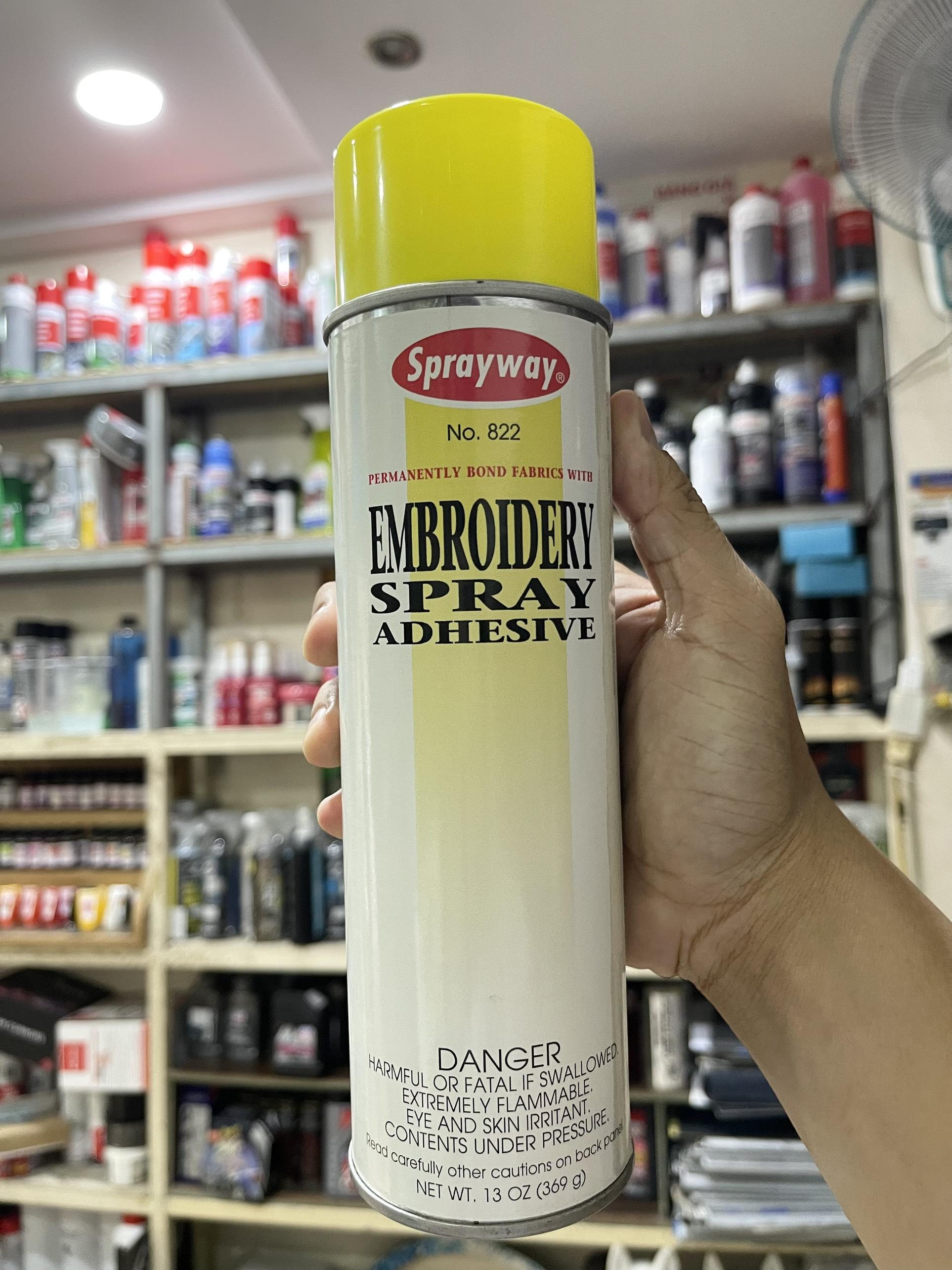 KEO XỊT ĐA NĂNG SPRAYWAY 822 EMBROIDERY SPRAY ADHESIVE 369G THAY THẾ