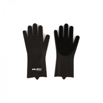 Bao Tay Cao Su Chà, Rửa Xe Có Gai Maxshine Rubber Scrubbing Gloves 1130001B