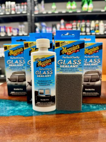 Dung dịch phủ chống bám nước trên kính xe MEGUIAR'S PERFECT CLARITY GLASS SEALANT G8504 118ml