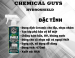 Dung dịch bảo dưỡng nhựa, cao su, vinyl, da Chemical Guys HYDRO SHIELD Ceramic 473ml