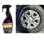 Chai xịt chăm sóc lốp phục hồi cao su - 3M Tire Dressing PN39042LT 400ml (Đen)