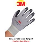 Găng tay bảo vệ cao cấp 3M Comfort Grip Gloves (Xám) size M, L, XL