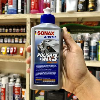 Dung dịch đánh bóng sơn xe Sonax Xtreme Polish Wax 3 250ml 202100