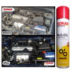 Dầu bảo quản bôi trơn chống gỉ và ăn mòn Sonax Mos2Oil 400ml 339400