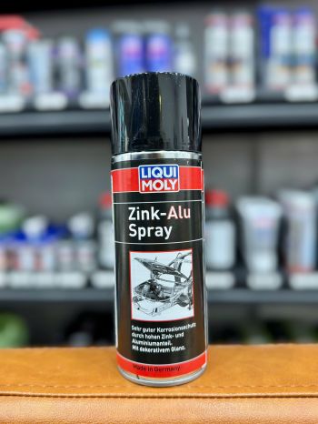 Sơn mạ kẽm chống rỉ (màu sáng) Liqui Moly Zinc Aluminum Spray 1640 400ml