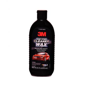 Dung dịch đánh bóng 1 bước - 3M One Step Cleaner Wax PN39006 473ml (Đen)