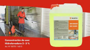 Nước tẩy rửa đa năng nội ngoại thất Wurth BMF Workshop Cleaner 08931182 5L