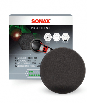 Phớt xốp đánh bóng bước 3 Sonax Polishing Sponge Grey Pad 493241 160mm - Màu Xám Đen