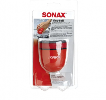 Phớt đất sét tẩy bụi sơn 3in - 75mm kèm dụng cụ cầm tay tiện dụng Sonax Clay Ball 419700