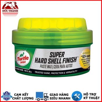 Wax tăng độ bóng, bảo vệ bề mặt Turtle wax Super Hard Shell Paste Wax 01223 296g