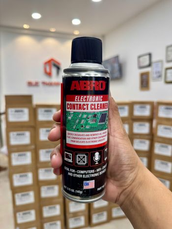 Chai xịt vệ sinh làm sạch bo mạch điện tử Abro USA Electronic Contact Cleaner 163g