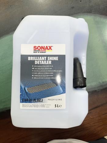Dung Dịch xịt bóng nhanh dùng cho sơn bóng, sơn mờ, wrap Sonax Profiline Brilliant Shine Detailer 287500 Can 5L