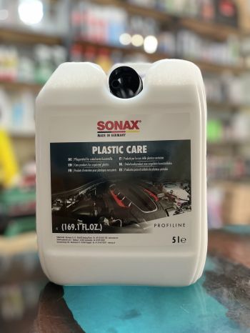 Dung Dịch Bảo Dưỡng Nhựa Trong và Ngoài Xe Sonax Plastic Care 205500 Can 5L
