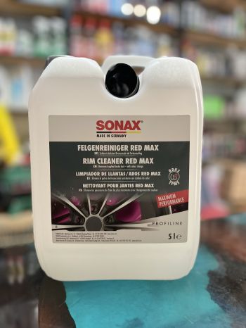 Dung dịch vệ sinh vành - mâm xe Sonax Rim Cleaner Red Max  Can 5L