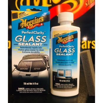 Dung dịch phủ chống bám nước trên kính xe MEGUIAR'S PERFECT CLARITY GLASS SEALANT G8504 118ml