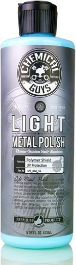 Kem đánh bóng kim loại có thêm wax dưỡng Chemical Guys Light Metal Polish 473ml