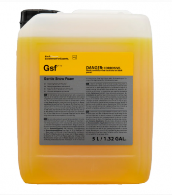 DUNG DỊCH RỬA XE BỌT TUYẾT BƯỚC 2 KOCH CHEMIE GENTLE SNOW FOAM GSF CAN 5L
