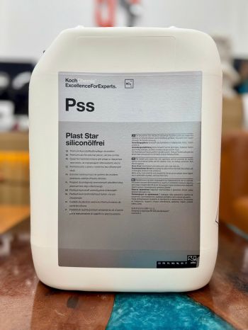 DUNG DỊCH DƯỠNG LỐP, NHỰA NGOẠI THẤT VÀ NỘI THẤT Koch Chemie Plast Star siliconölfrei PSS CAN 10L