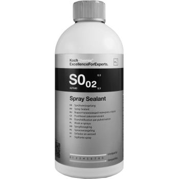  DUNG DỊCH WAX DẠNG XỊT TẠO ĐỘ BÓNG CHO BỀ MẶT SƠN CAO CẤP  KOCH CHEMIE SPRAY SEALANT S0.02 SS02 500ML