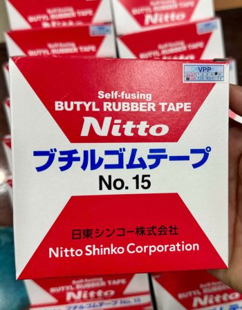 Băng keo điện NITTO SHINKO No.15 chống nước 19mmx10m dày 0.5mm