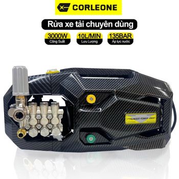 Máy Rửa Xe Gia Đình Áp Lực Corleone G800 Carbon 135Bar 3000W 10L/Phút Lõi Đồng Ti Sứ Cao Cấp