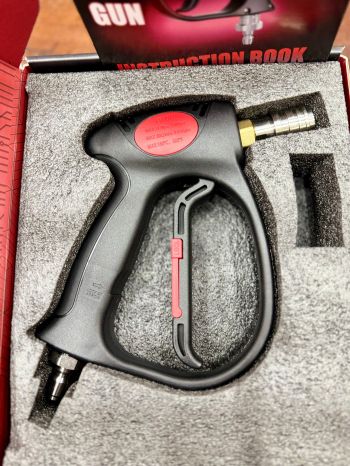 Súng Phun Rửa Xe Áp Lực Cao Sitimimil Max 310 BAR Chuyên Dùng Đuôi 3/8 Chống Xoắn, Đầu Ra 1/4