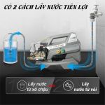 Máy Rửa Xe Gia Đình Áp Lực Corleone G300 Đầu Bơm Công Nghiệp 1600W 70 Bar 9L/Phút,Lõi Đồng