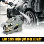 Máy Rửa Xe Gia Đình Áp Lực Corleone G300 Đầu Bơm Công Nghiệp 1600W 70 Bar 9L/Phút,Lõi Đồng