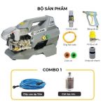 Máy Rửa Xe Gia Đình Áp Lực Corleone G300 Đầu Bơm Công Nghiệp 1600W 70 Bar 9L/Phút,Lõi Đồng