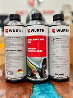 Phủ gầm đen gốc Nước Wurth Stone Chip Protection Aqua Black 1L