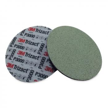 Giấy nhám đĩa siêu mịn 3M Trizact Foam Disc P3000  