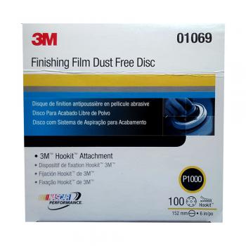 Nhám đĩa cao cấp hoàn thiện bề mặt 3M Finishing Film Disc P1000 hộp 100 tờ