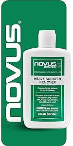 Novus #3 Repair & Prepare removes heavy scratches and abrasions from most acrylic surfaces.64oz(1.9lit)- Xóa vết sướt trên vật liệu acrylic