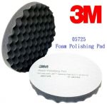 Bộ 2 đĩa xốp đánh bóng 3M 05725 3M Foam Polishing Pad 8inch 22cm (Đen)