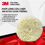 Phớt lông cừu 2 mặt 3M 05703 22cm (Trắng)