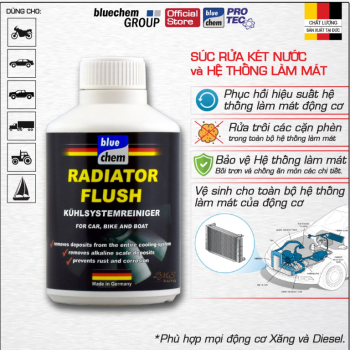 Vệ sinh súc két nước Bluechem Radiator Flush 300ml 