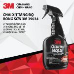 3M Quick Wax3M PN39034 473ml - Chai xịt đánh bóng nhanh (Đen)