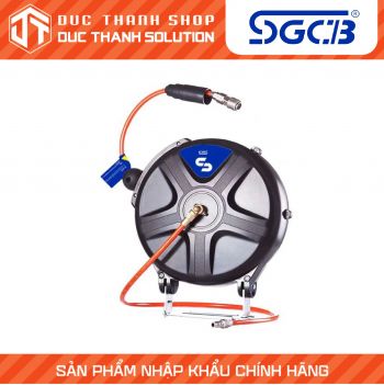 Cuộn Dây Hơi Tự Rút SGCB Air Hose Reel 8mmx12mmx10m SGGF004 Cam